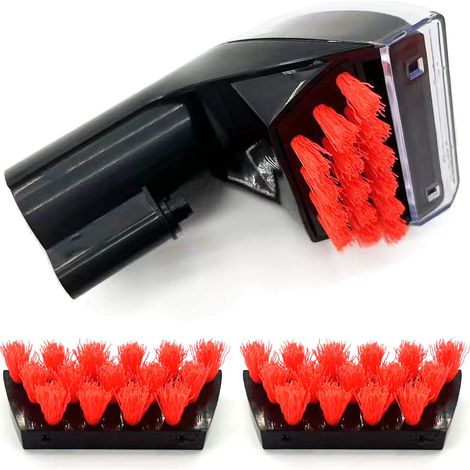Brosse anti-taches résistante de 7,6 cm pour nettoyeurs de tapis verticaux et portables pour séries 1400B 1425 1400W 1400 1844 2290A Noir 1 brosse, 2 brosses de (1/5)