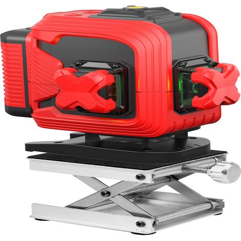 Laser Ligne BODEN 3D Vert - Niveau Portée 30m - 3 Lignes - Allumage Indépendant des Lignes - 2 Modes de Fonctionnement - Livré avec Accessoires (1/2)