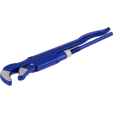 Clé serre-tube – serrage max 50 millimètres – mâchoires double dentelure – molette de verrouillage – manche long ergonomique (1/5)