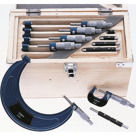 Micromètre Extérieur RS PRO 0pouce à 6pouce ( Prix pour 1 Jeu )