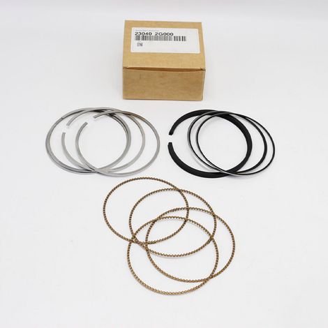 Le segment de piston 230402G000 convient aux segments de piston du moteur Kia K5 G4kd 2.0 pour Sonata, Tucson et IX35. (1/4)