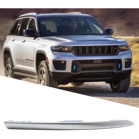 5ZT57SZ7AA is suitable for the lower left front bumper skid plate cover of a 2017-2022 Jeep Grand Cherokee. (1/5)