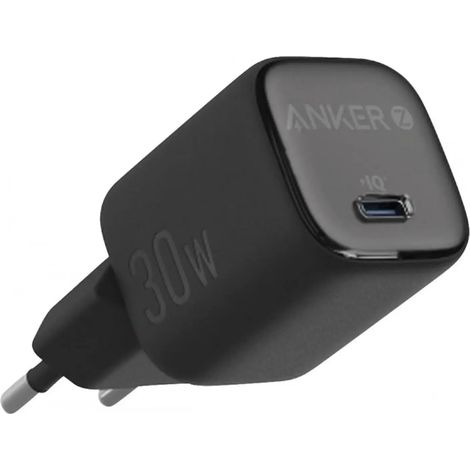 [NEUWERTIG] B-Ware Anker Ladegerät Zolo Netzteil Usb C Charger Schwarz 30 W Kabel Netzteil Adapter