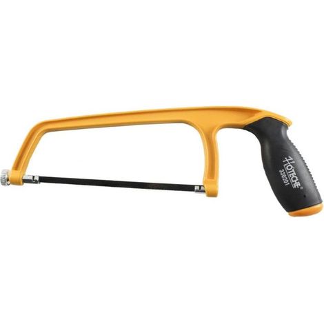 HOTECHE arco sierra 150 mm junior aluminio , Arco de sierra 150 mm Hoteche Sierra para metales fabricada en aluminio Hoja de 150 mm Mango engomado ergonómico Incluy (1/4)