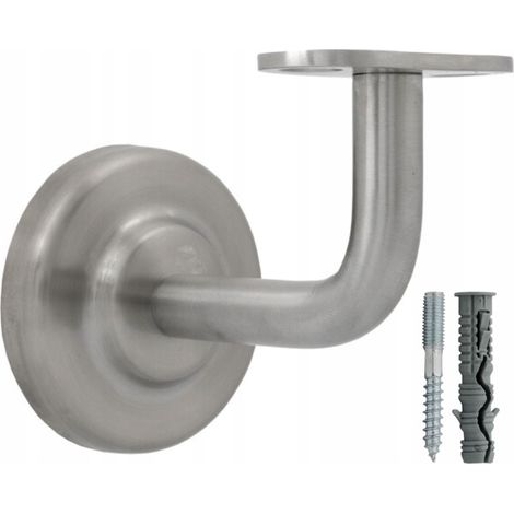 Geländerhalterung - Montagesatz - Silber - Edelstahl - Einfache Installation - Modernes Design