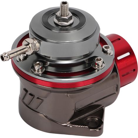 Turbo Soupape de Décharge Pression BOV 40mm Longueur 65mm Universel Tuning Rouge (1/5)