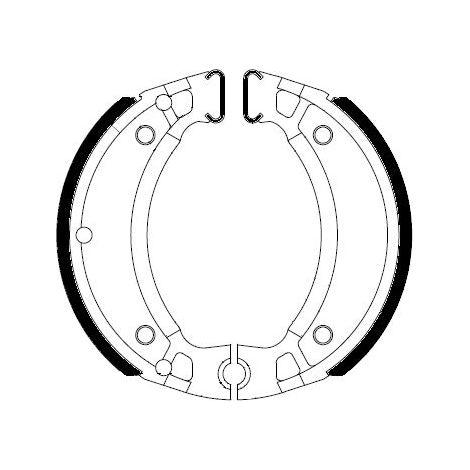 Plaquette de frein FERODO Standard Route Ø110mm