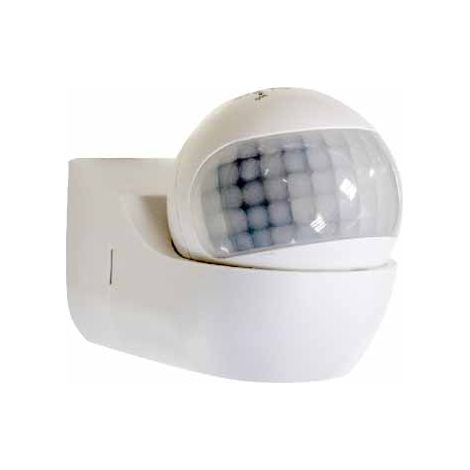 V-TAC VT-8028 sensore di movimento infrarossi PIR 180° Testa orientabile colore bianco sku 5088