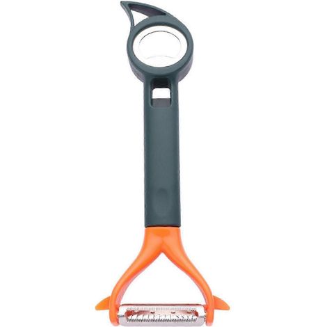 Ouvre-bouteille double, outil de cuisine multifonctionnel, éplucheur de fruits pour barbecue (1/5)