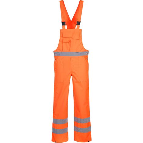 Hochsicht-Trägerhemd, ungefüttert, Farbe: Orange, Größe XXXL - Portwest
