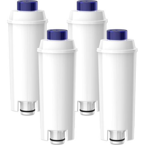 Filtre à eau pour Machine à Café Delonghi Magnifica s, adoucir l’eau, réduire le calcaire - y compris les versions des séries ECAM, Esam, ETAM (4pcs) (1/5)