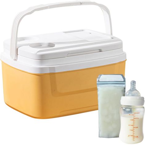 Glacière isotherme portable 8 L avec poignée - Portable, étanche, avec poignée