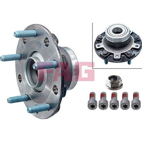 Kit de roulements de roue FAG 713 6791 50 FORD 1763850 1792119 2207482 2219711