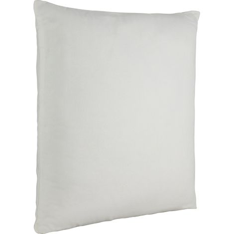 EGLO LIVING Kissen Iles, Couch Zierkissen Basic, Dekokissen aus Baumwolle und Polyester in Weiß, Kissenbezug mit Inlett, Sofakissen 50x50 cm (1/5)