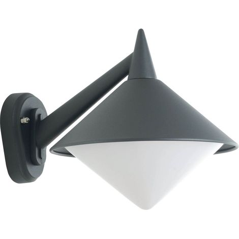 Luminaire extérieur LCD Graphit aluminium anthracite L 26 cm E27 réf. 1210 (1/3)