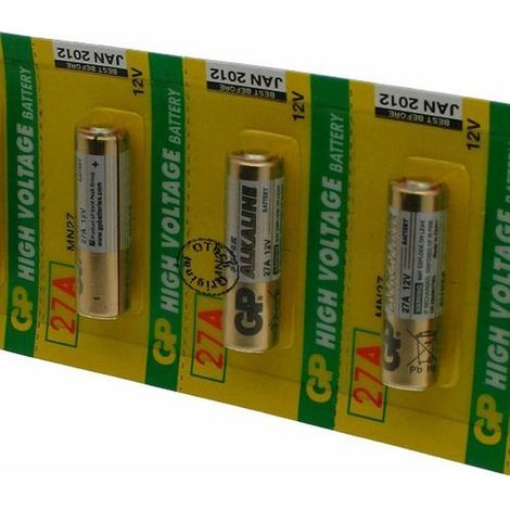 Pack de 5 piles GP pour MAXELL MN27 (1/2)