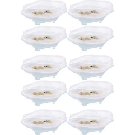 10 récipients à dessert jetables