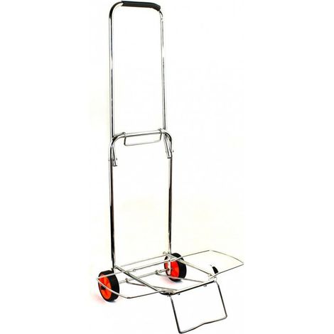 Carrello portavaligie in acciaio 98x40x33 cm (1/3)