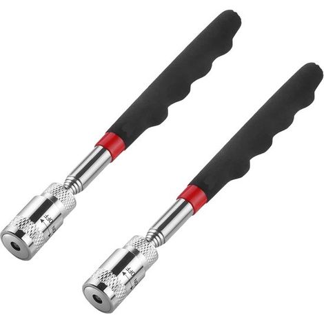 Magnetisches LED Mikrofon Set (2 teilig), Teleskop Mikrofonstab, magnetische Teleskop Taschenlampe, einzigartiges und cooles Gadget (1/5)