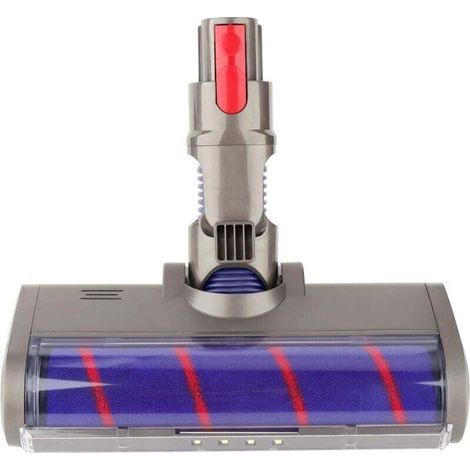 Brosse Électrique Compatible pour Dyson V7 V8 V10 V11 Entraînement Direct Brosse Turbo avec Lumières LED pour Sols Durs et Parquets (1/5)