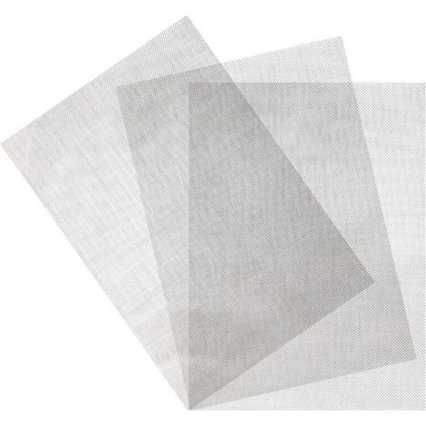 VURAHOME – Edelstahl-Folienfiltrationsgewebe, feinmaschiges Metalldrahtgewebe, 2130 cm, Silber (1/5)