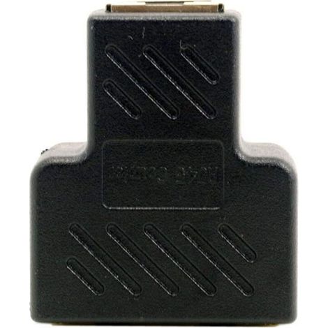 Adaptateur de câble réseau Ethernet Câble patch Adaptateur réseau LAN Ethernet Répartiteur RJ45 Cat 6 (1/4)