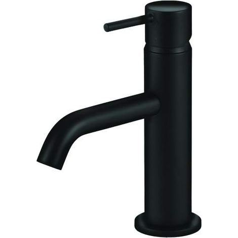 Mezclador de lavabo negro mate Gattoni Easy 2382/23NO  Negro mate - Sin Desagüe (1/2)