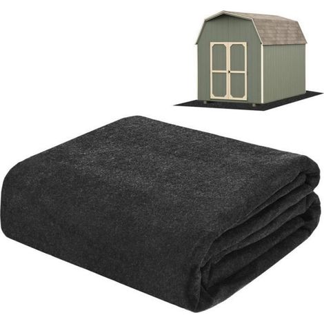 Tapis Sol Abri Jardin - 120 x 190 cm - Imperméable Antidérapant Résistant Huile Poussière - Pour Stockage Extérieur - 1 Pièce