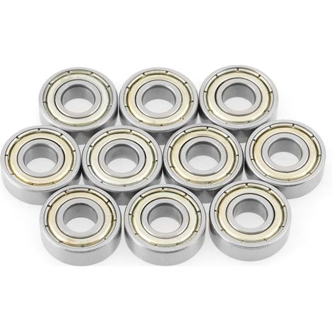 10 pcs / set 696ZZ Stainless Steel Ball Bearing Bearings 6 x 15 x 5 mm