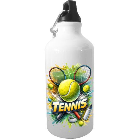 Gourde sport tennis en aluminium 500 ml