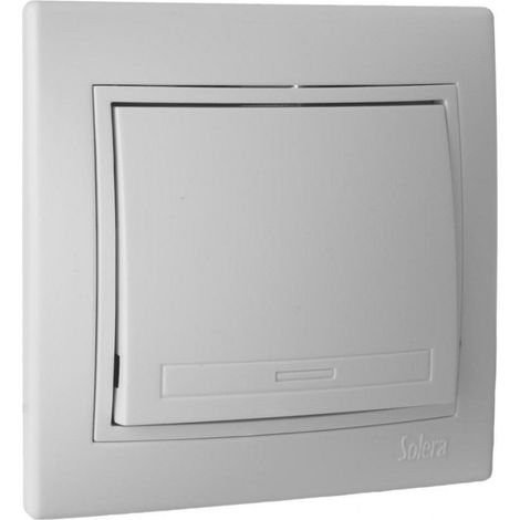 Interruttore bipolare 10AX 250V Serie Europa Solera ERP22U