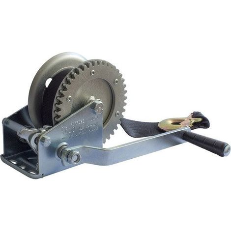 Arganello manuale con cinghia per rimorchi 450kg (1/4)