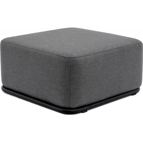 Pouf carré extérieur Straw (1/5)