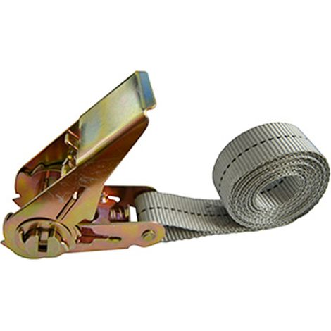WURKO cinta sujecion 2.5 cm x 2 metros bolsa , Cinta sujeciónRatchet sin ganchoTamaño: 2.5cm x 2mts Ideal para coche y remolquesCinta cosida extrafuerte.