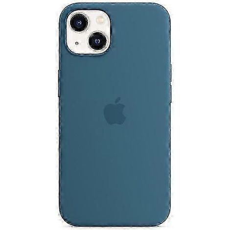 Silikon-Handyhülle für iPhone 13 (Blauer Häher) (1/3)