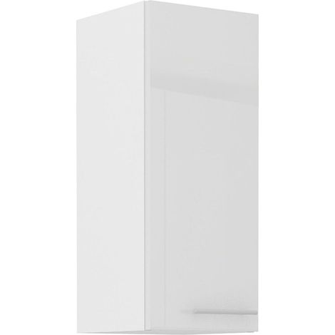 Küche Hängeschrank 30 Lara Weiß Hochglanz Küchenzeile Küchenblock (1/5)