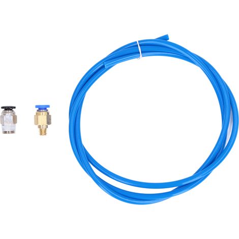 tubes PTFE avec 20 raccords pneumatiques PC4-M6 et PC4-M10 pour imprimante 3D, filament de 1,75 mm (1/5)