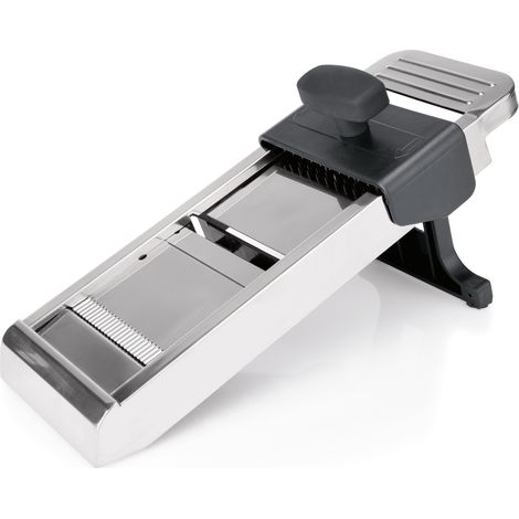 Mandoline Inox - 3 Inserts Julienne - Lame Ondulée -  Was Germany