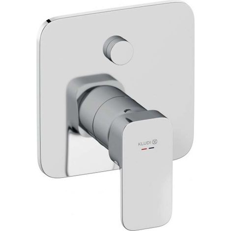 Kludi Renon - Grifo empotrado para 2 dispositivos, cromo 427630575