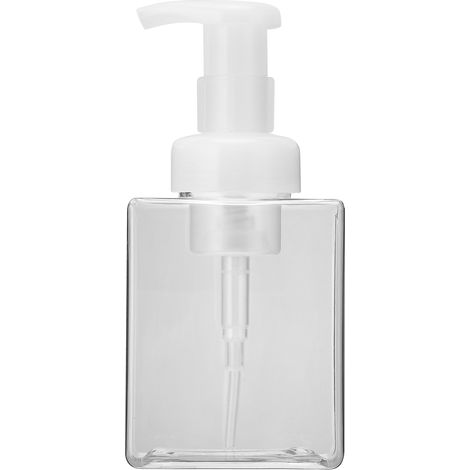 Flacon Mousseur Vide 250ml Transparent pour Savon Liquide - Distributeur à Mousse Rechargeable (1/5)