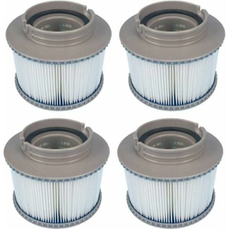 Lot De 4 Filtres De Rechange Pour Mspa Fd2089, Cartouche De Filtre Pour Piscine Et Spa (1/5)