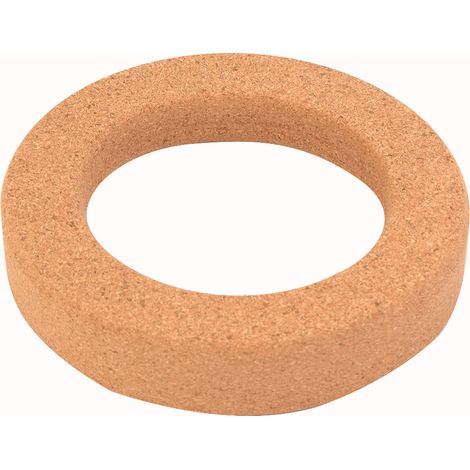 Anneau porte-bagues en liège synthétique de laboratoire pour flacon à fond rond (140 mm) (1/5)