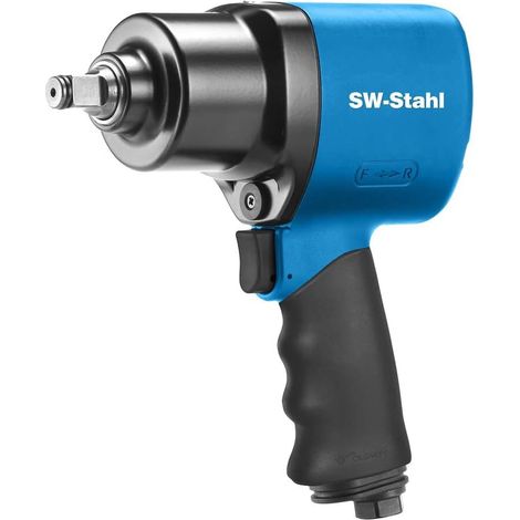 SW-Stahl S3276 Druckluft-Schlagschrauber I Vierkant 1/2 Zoll I max. Lösedrehmoment 1756 Nm I Werkstatt Druckluftwerkzeug