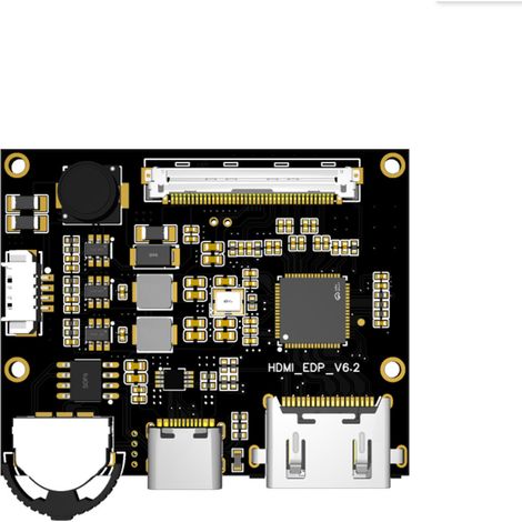 4K unprogrammed high-definition HDMI to EDP LCD driver board for 10-inch to 18.4-inch laptop screens. (1/4)