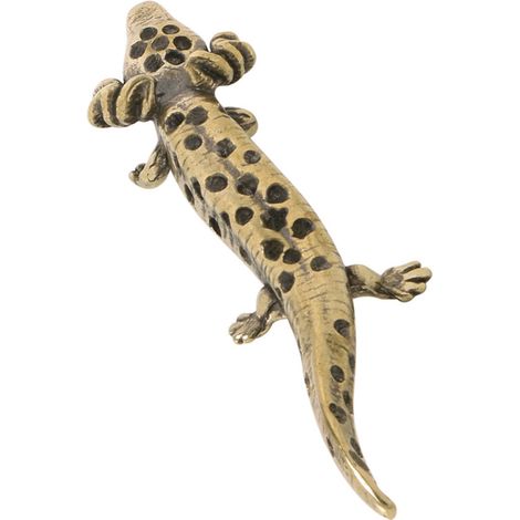 Statuette di animali in metallo, statuette di salamandra, - 1 pezzo
