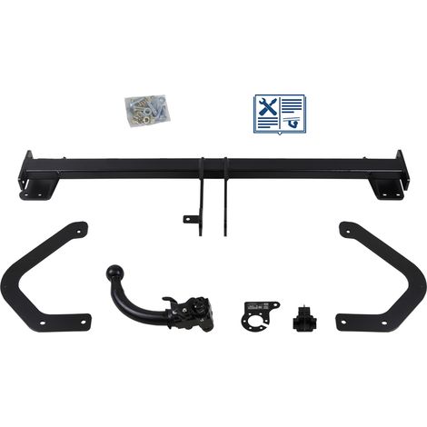 Attelage - Peugeot 407 - 06/09-12/10 - rotule démontable - AUTO-HAK - Faisceau universel 7 broches (1/2)