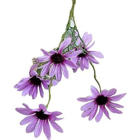 Chrysanthèmes artificiels, bonsaï, café, jardin, maison, mariage, fête, décoration intérieureviolet clair (1/5)
