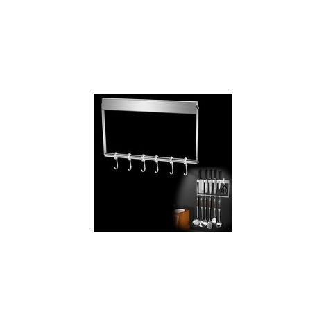 Porte Couteaux de Cuisine Mural de 40 cm Magnétique avec Aimant Extra Fort, Porte Couteaux Magnétique en Acier Inoxydable, pour Ranger Les Couteaux Ustensiles de Cuisine, et Outils (1/5)