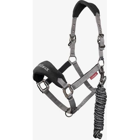 Lemieux - Vogue Headcollar & Leadrope - Black - Cob