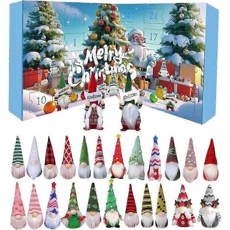 Weihnachtswichtel-Adventskalender – 24 Tage Countdown bis Weihnachten (1/2)